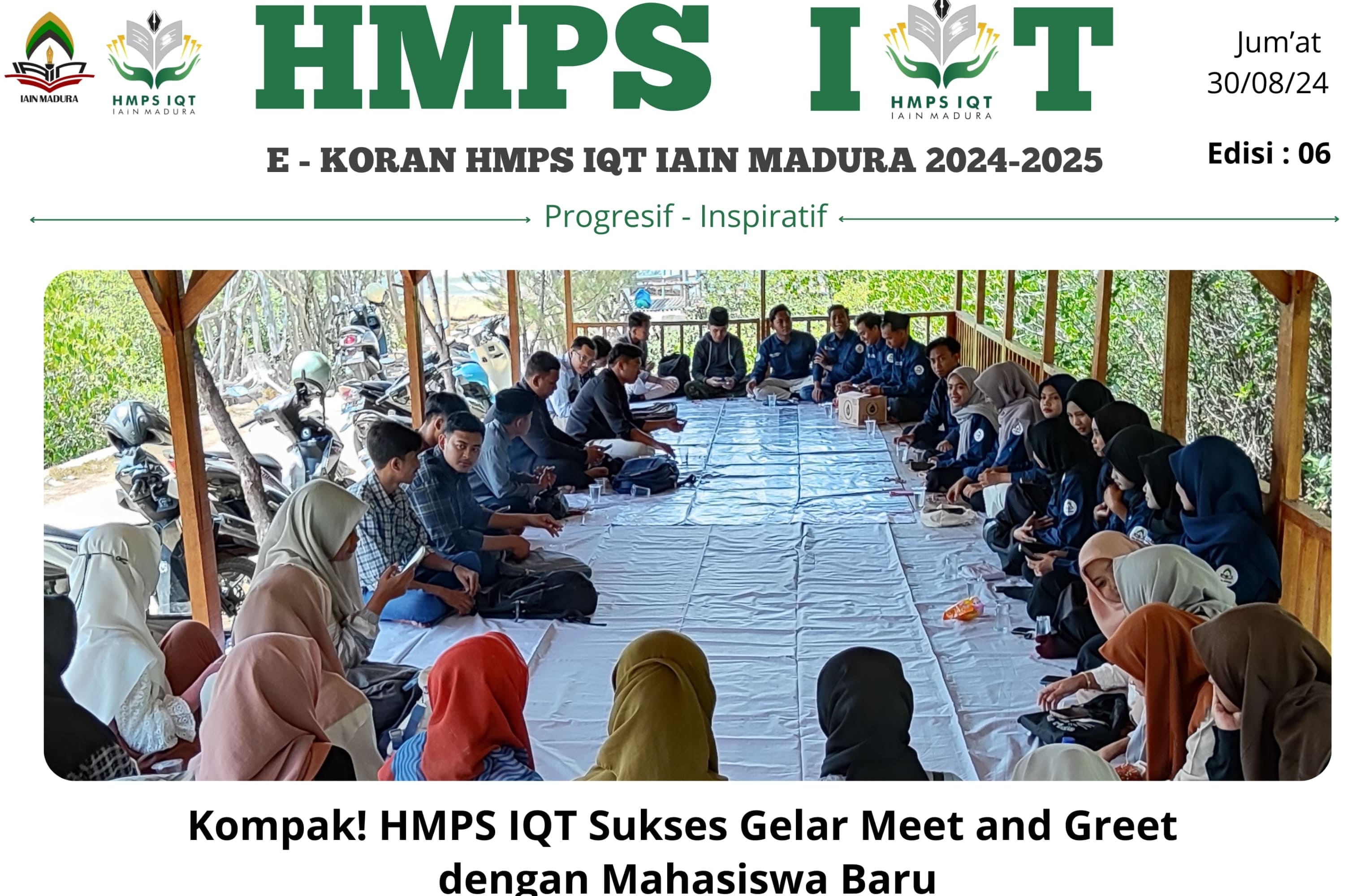 Perkuat Budaya Akademik dan Etik, HMPS IQT Sukses Gelar Meet and Greet dengan Mahasiswa Baru