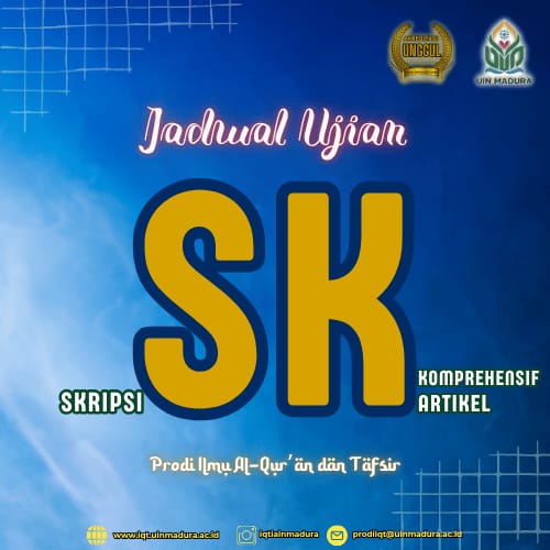 Jadwal Ujian Skripsi Periode 1 Semester Genap 25/26